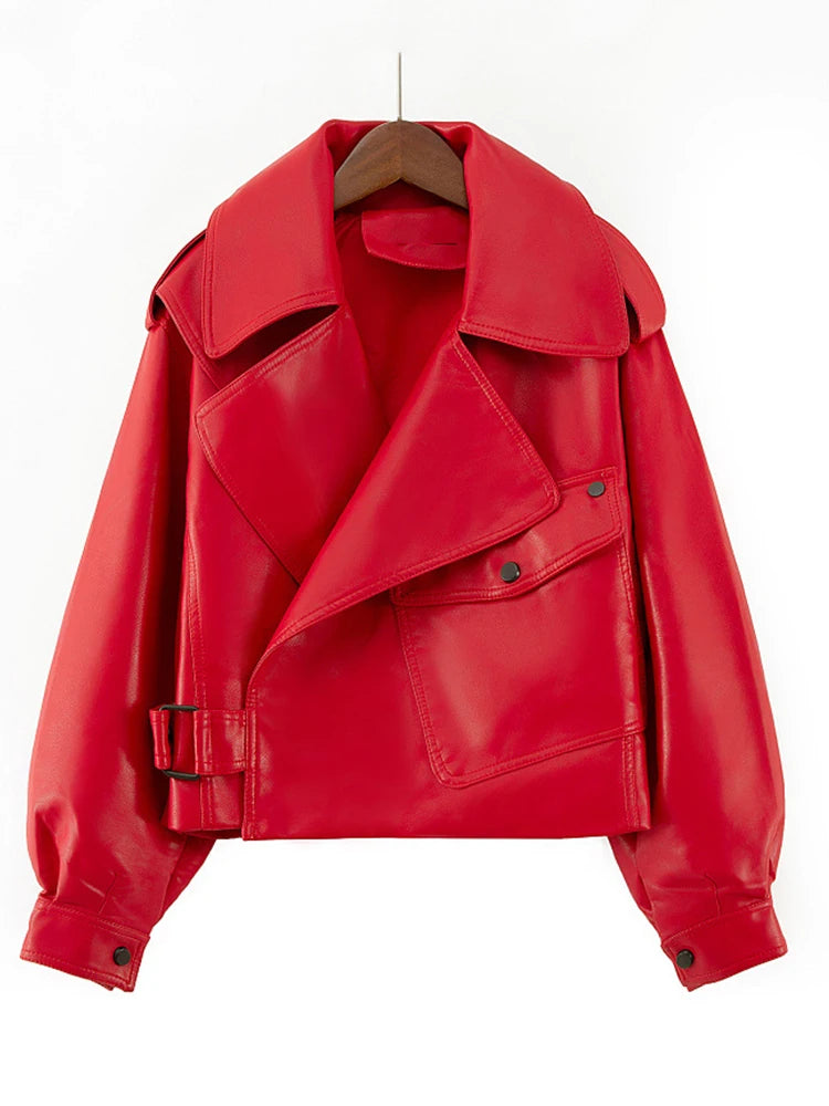 Women's Leather Jacket New Arrival Winter Autumn Stylish