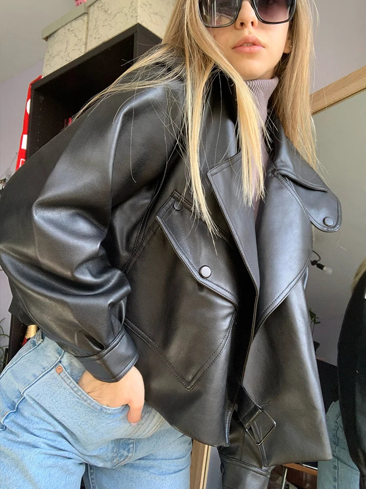 Women's Leather Jacket New Arrival Winter Autumn Stylish