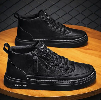 Men's High Top Casual Boots Korean Style Ankle Boots
