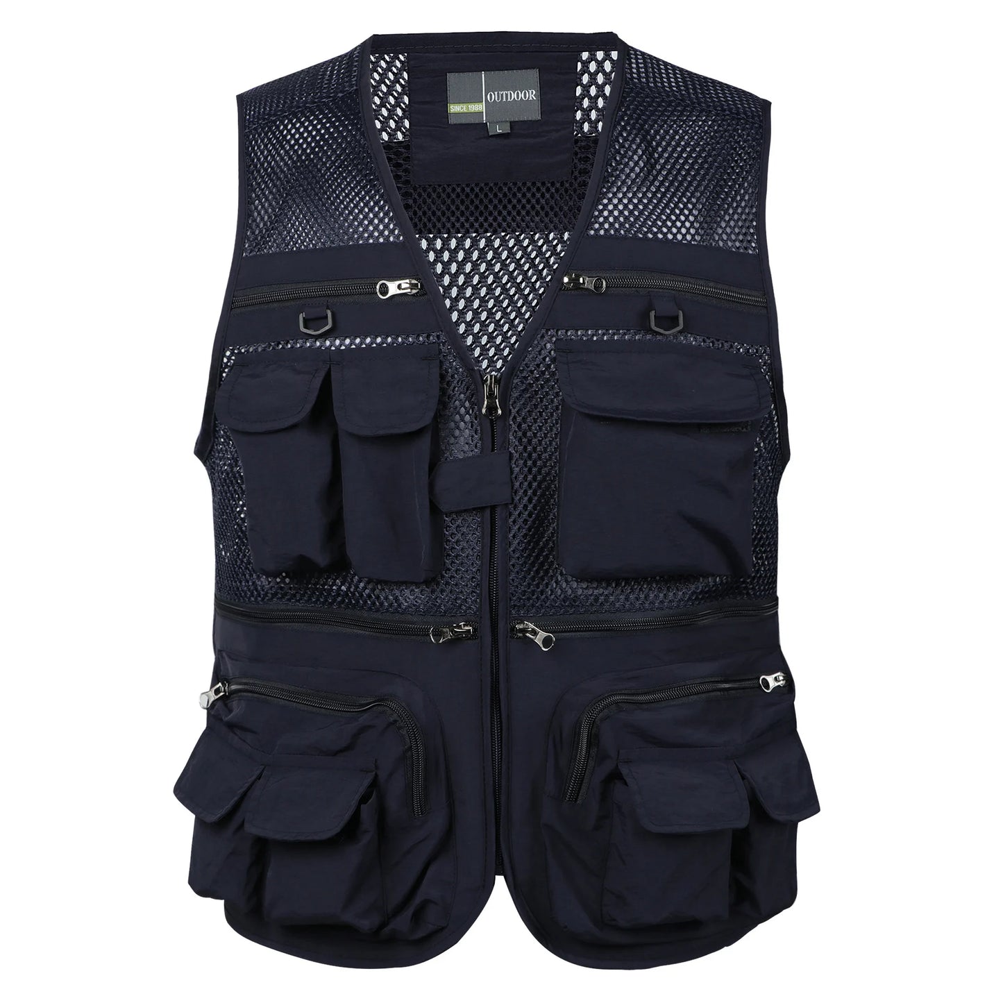 Men's Tactical Vest Webbed Gear Waistcoat Many Pockets Summer